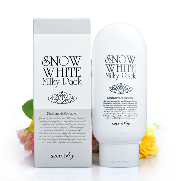 SecretKey Snow White Milky Pack 200g Natural Brightening Effect